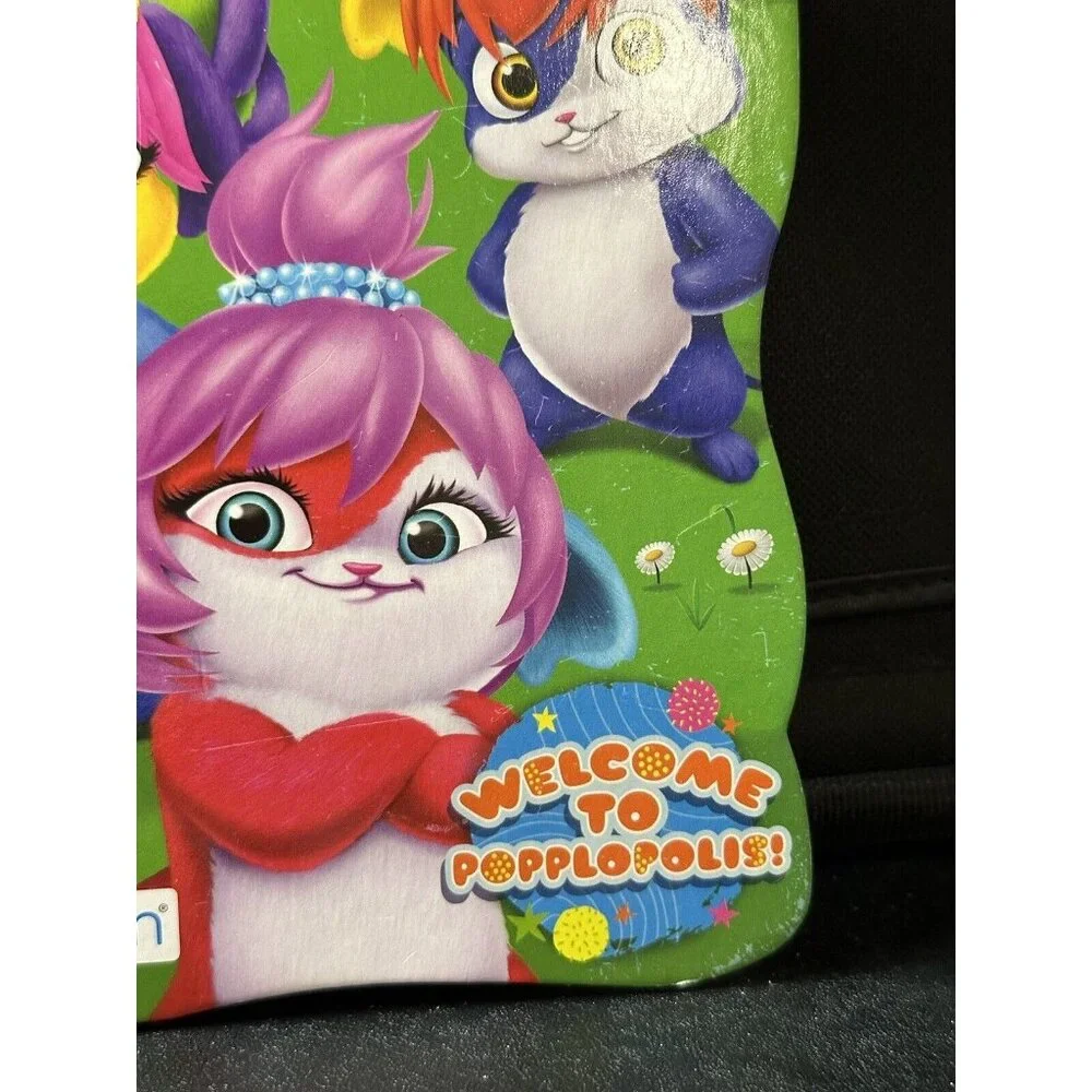 Popples, Welcome to Popplopolis! 2016 By Bendon‎ Publishing VERY RARE BOARD BOOK